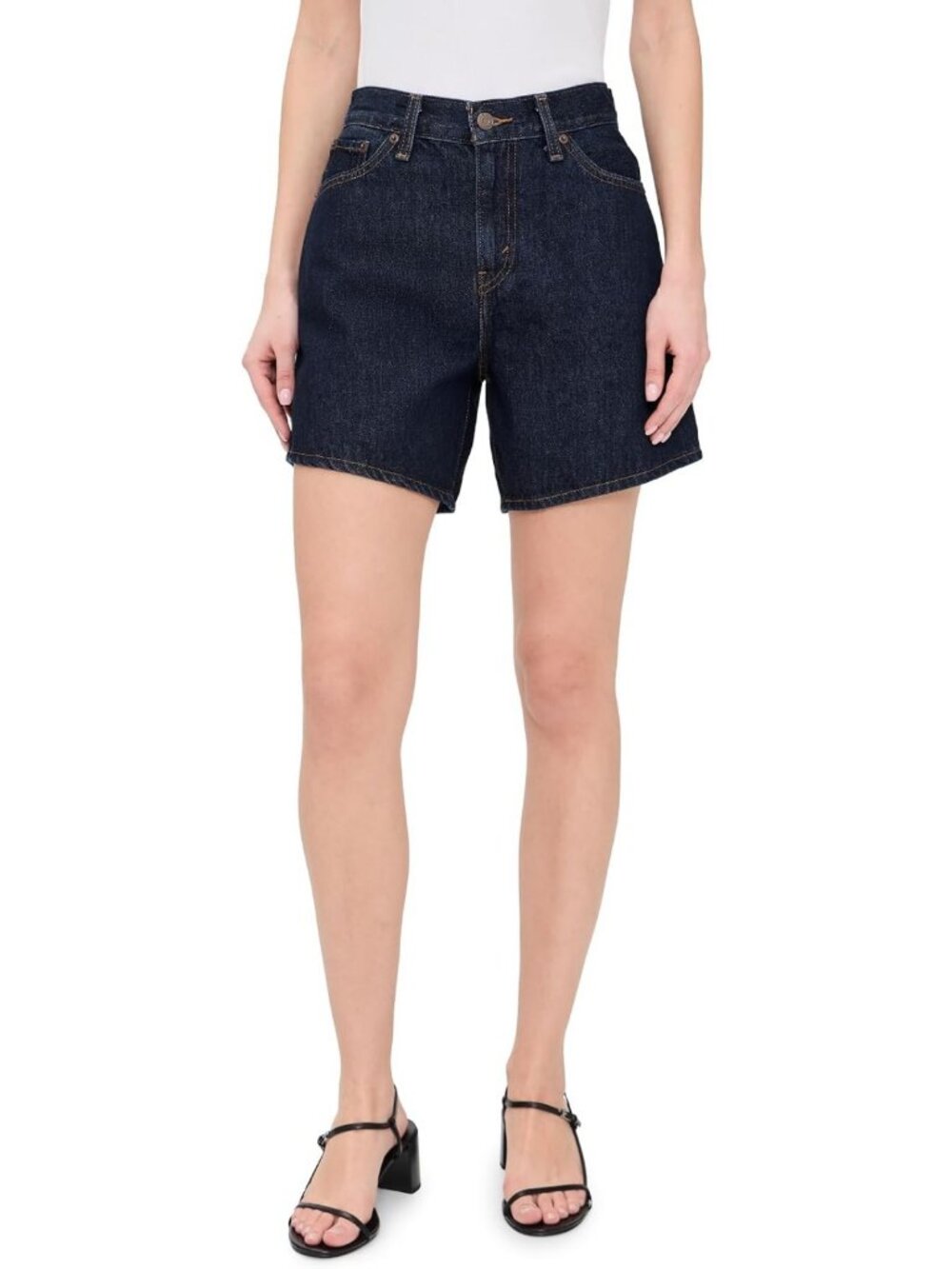 High-Waisted Women's Baggy Denim Shorts - Trendy Casual Summer Style
